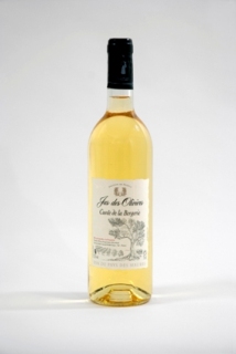 Vin blanc cuvée de la Bergerie produit à la cave Le Jas des Oliviers à Fréjus
