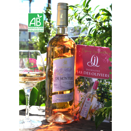 Cuvée de Mon Père  rosé 2024 BIO